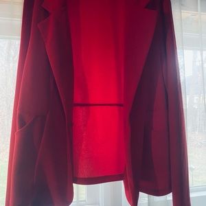 Red blazer size LG